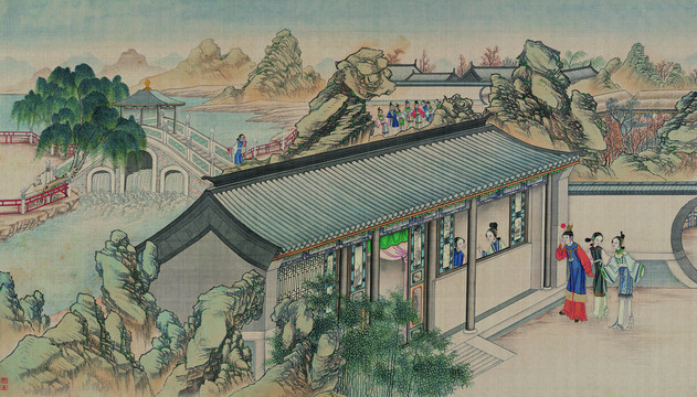 孫溫慕雅女雅集苦吟詩