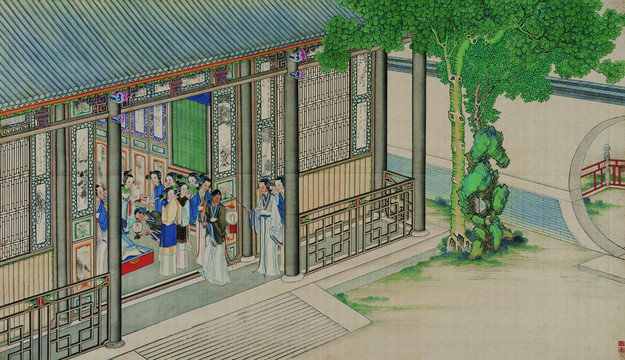 孫溫惑奸讒抄檢大觀園