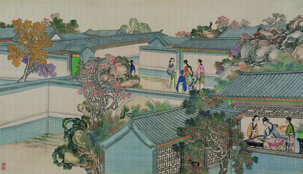 孫溫薛姨媽照看榮國府