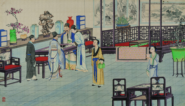 孫溫玩母珠賈政參聚散
