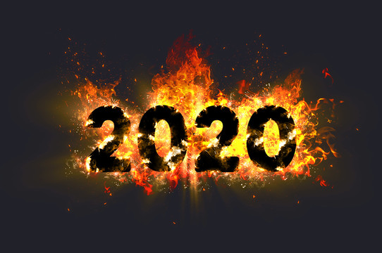 2020年火焰字体