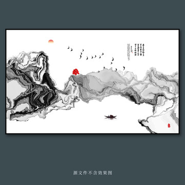 新中式裝飾畫