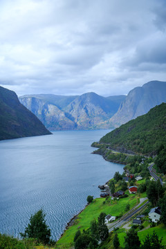 挪威盖朗厄尔峡湾自然风景