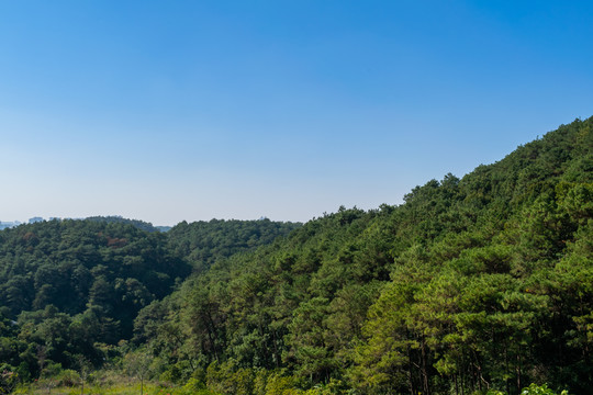 青山蓝天