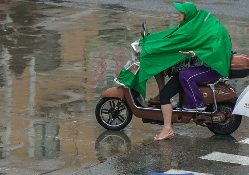 雨中即景