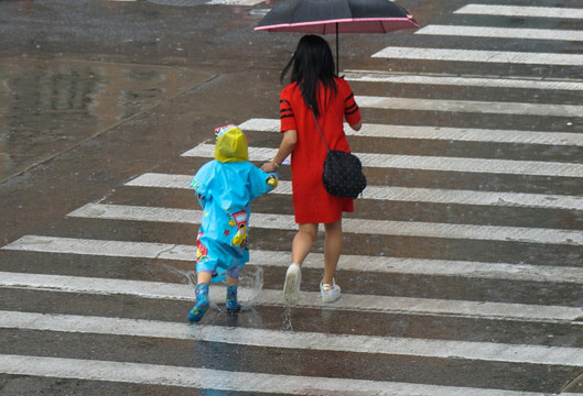 雨中即景