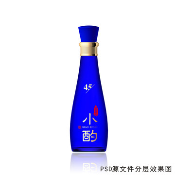 藍(lán)色酒瓶