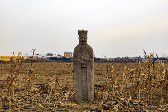 河南巩义永昌陵石像生