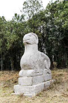 河南巩义永定陵石像生