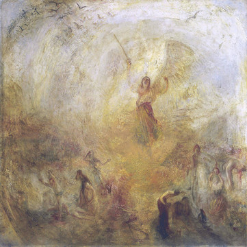约瑟夫·马洛德·威廉·透纳站在阳光下的天使