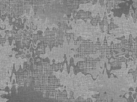 黑白抽象艺术地毯