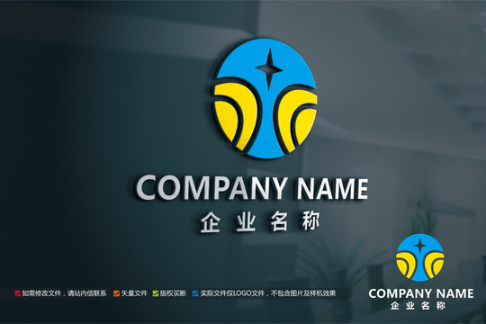 文化教育标志C字母LOGO