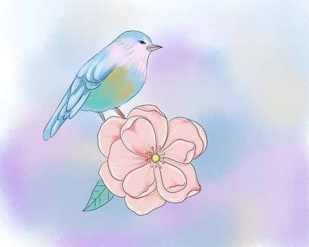 鳥(niǎo)植物花卉