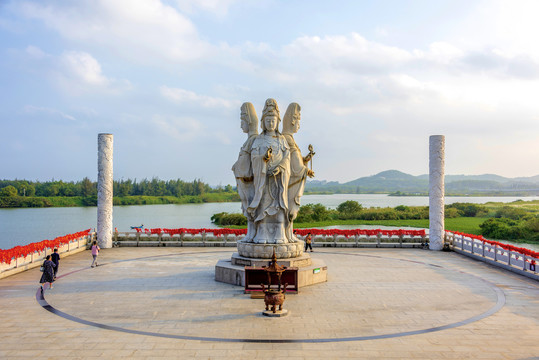 海南省琼海市博鳌禅寺露天观音