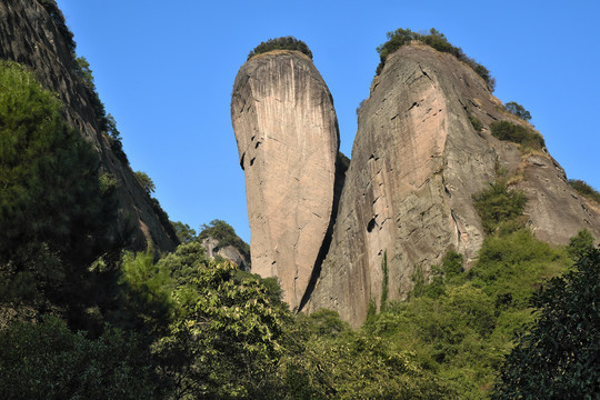 崀山辣椒峰风光