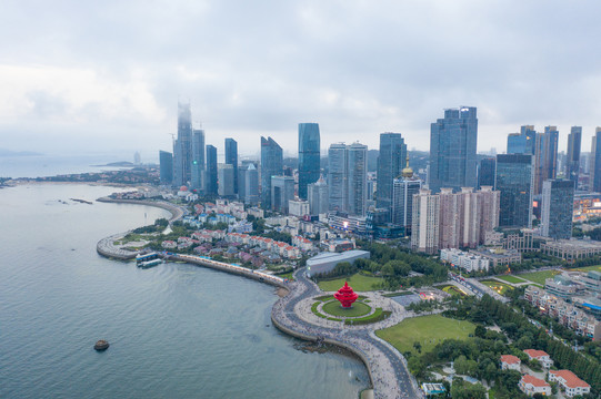 青岛海滨风光建筑