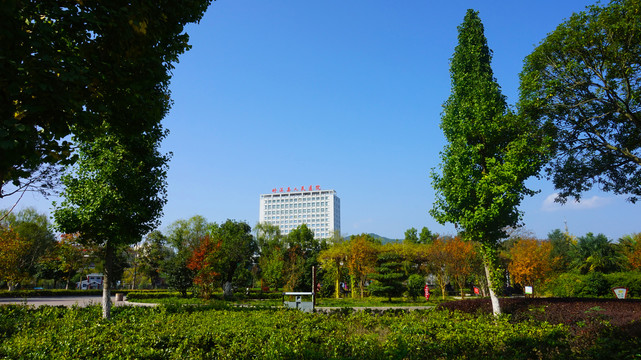 竹溪公园广场县医院