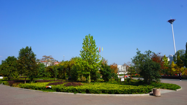 竹溪公园广场