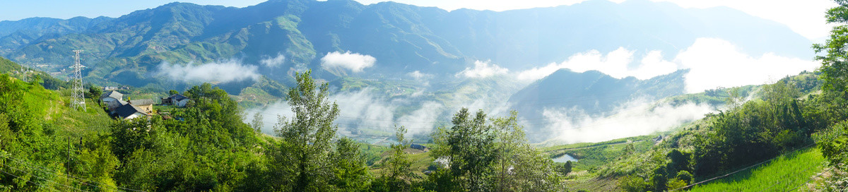 汇湾云雾全景