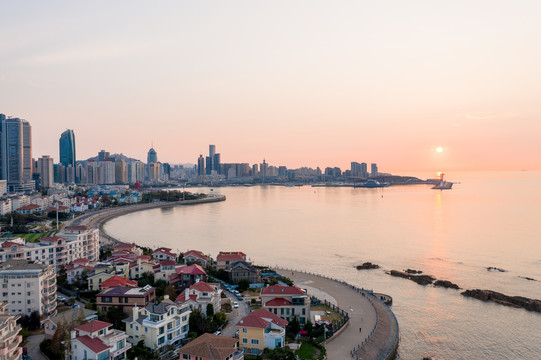 青岛城市建筑风景