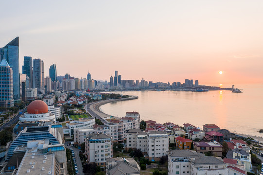 青岛城市建筑风景