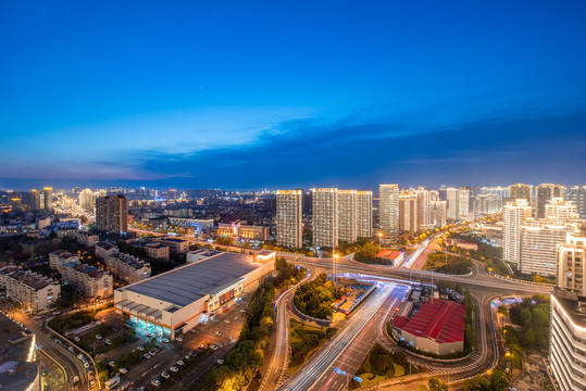 青岛城市夜景