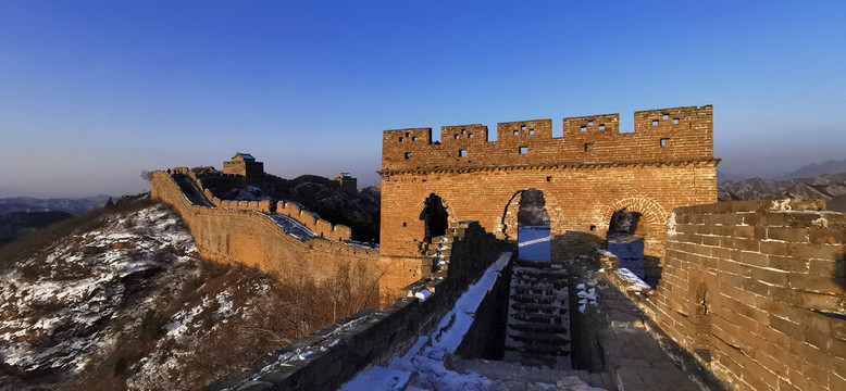 雪后长城