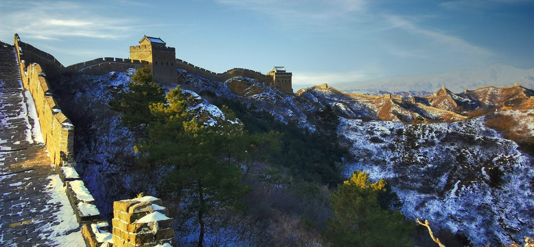 雪后长城