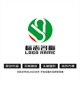 NY字母标志合作logo