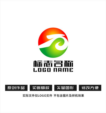 百万字标志科技logo