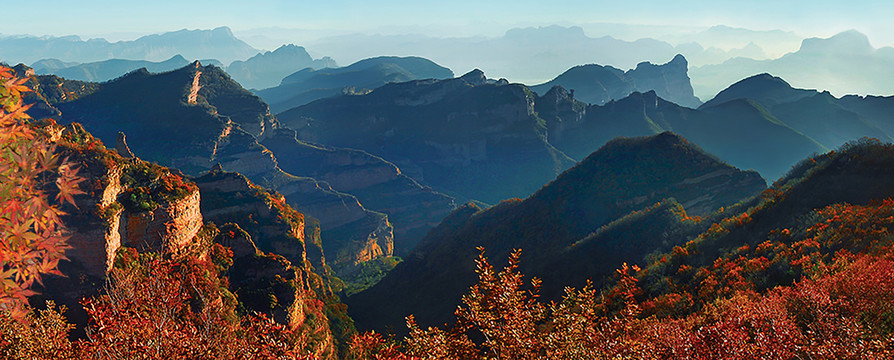 山西武乡板山风光