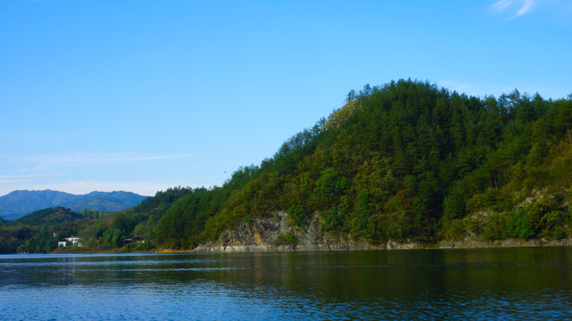 龙坝水库风光山景