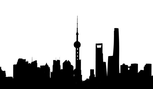 上海天际线剪影