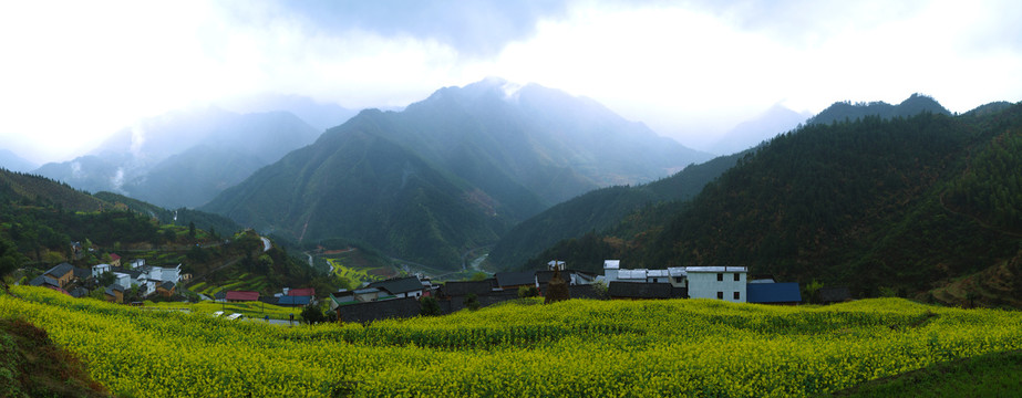 台回山全景图