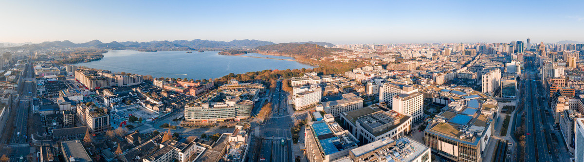 杭州延安路全景