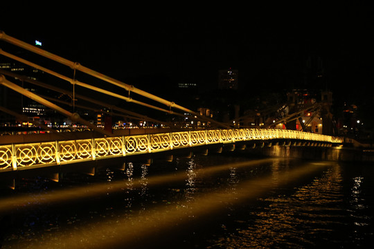 新加坡滨海湾夜景