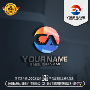 CA字母LOGO长城LOGO