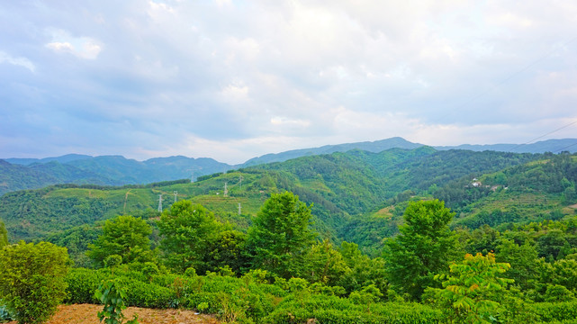 偏头山风光大山