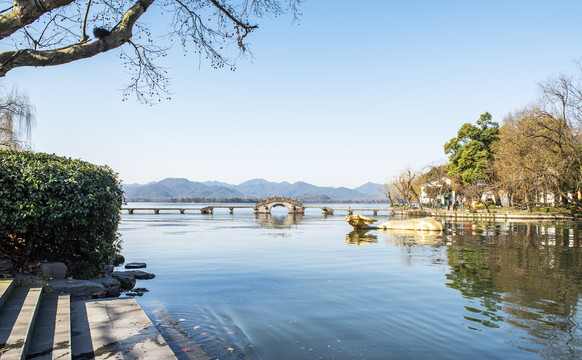 杭州西湖涌金门