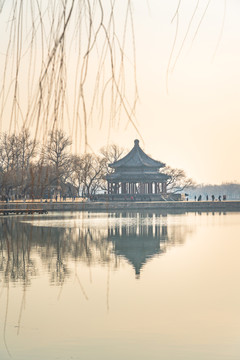 北京颐和园建筑风景