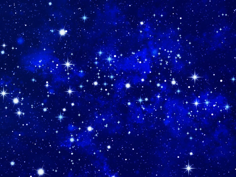 藍色星空