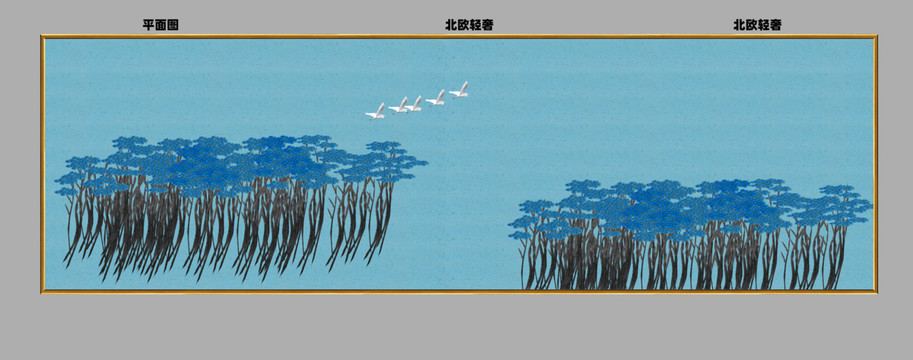 背景墻裝飾畫(huà)