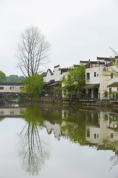 安徽秀里影视村的微派建筑