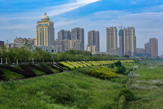 宜宾南溪区城市风光