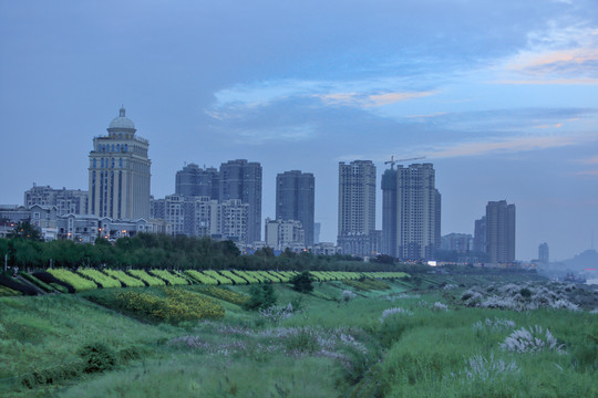 宜宾南溪区城市风光