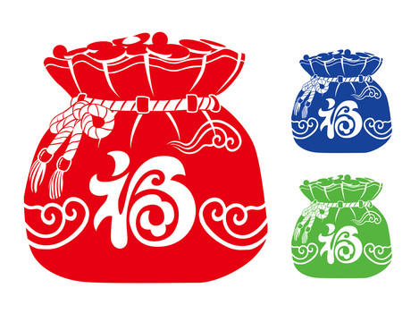福袋剪紙