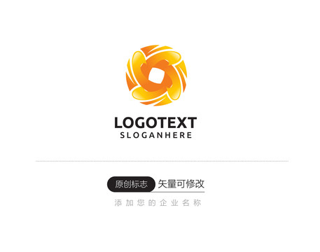 花瓣logo设计