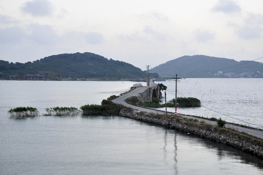 苏州西山太湖风光