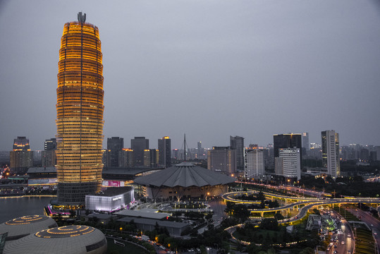 郑州大玉米夜景