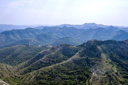 鸟瞰九顶山